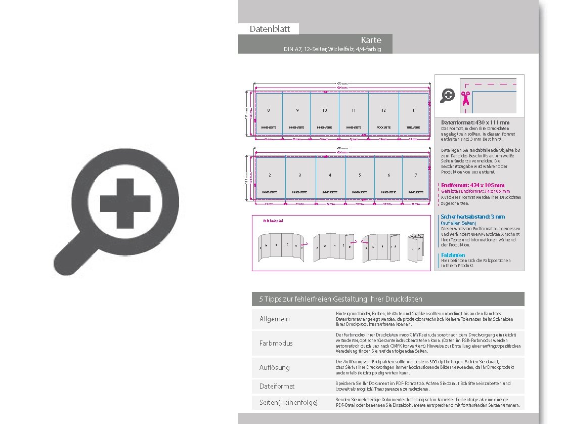 Product Bild geburtstagskarte__gefalzt_auf_din_a7__vertikaler_wickelfalz__12-seitig