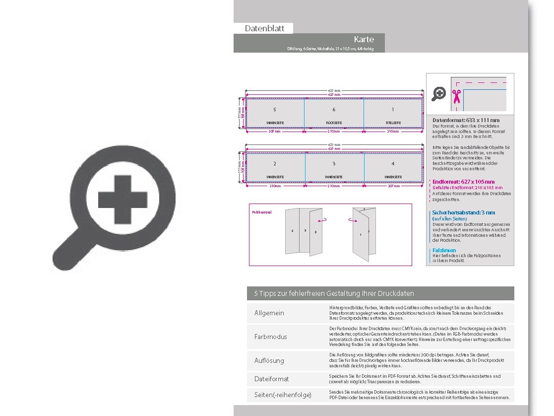 Product Bild geburtstagskarte__gefalzt_auf_din_lang_quer__vertikaler_wickelfalz__6-seitig